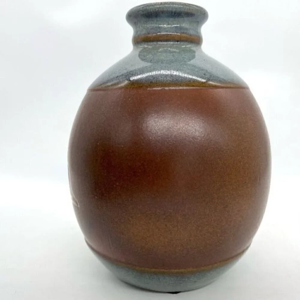 Vintage Pottery Craft Floral Vase